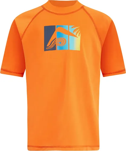 Vista 34 de Kanu Surf Boys Haywire UPF 50+ Sun Protective Rashguard Swim Shirt Estrellas Alaska Blue