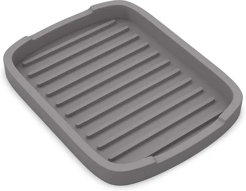 Vista 6 de ZAPPOWARE - Soporte para esponja de silicona, bandeja de jabón, 5.9 x 4.33 pulgadas, color negro, paquete de 1