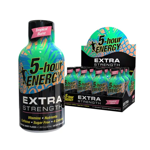 Vista 24 de 5 Hour Energy Shot - Manzana agria extra fuerte, paquete de 72 botellas de 2 onzas