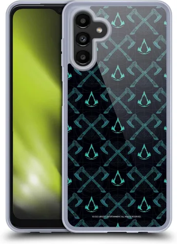 Vista 14 de Head Case Designs Officially Licensed Assassin's Creed ACV Banner Valhalla Symbols and Patterns Gel Case [Military Grade Protection] Compatible with