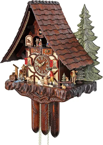 Vista 2 de Reloj de cuco - Hans el leñador