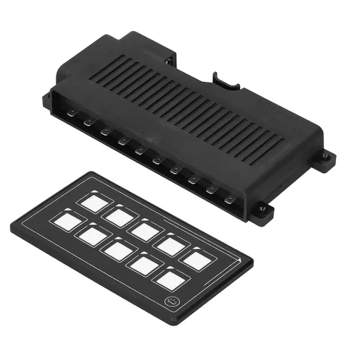 Vista 6 de Panel de interruptor de control, panel de interruptor de control de membrana universal 10P, control de aplicación Bluetooth con módulo