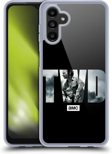 Vista 14 de Head Case Designs Carcasa de gel suave con logotipo AMC The Walking Dead Black compatible con Samsung Galaxy A13 5G (2021)