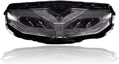 Vista 2 de MT-09 PARA Yamaha Luz TRASERA 2021 2022 2023 humo MT-10 2022 2023 2024 homologado e-homologado R+L Turns