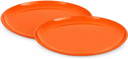 Vista 35 de Mintra Home - Platos reutilizables para servir (azul, cuadrado, 2 unidades (14 pulgadas)
