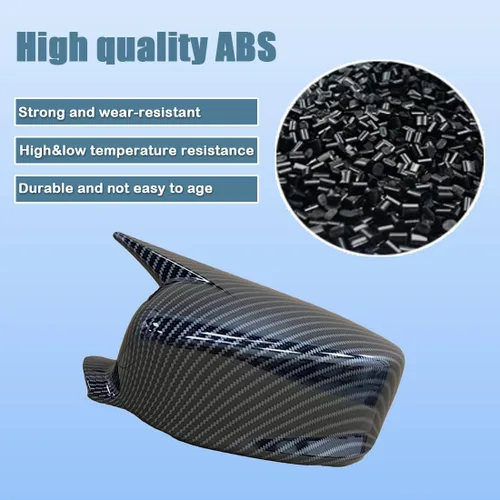 Vista 4 de XITER 2 unids ABS plástico buey cuerno lateral espejo retrovisor cubierta Trim para Honda Accord 8th 2008 2009 2010 2011 2012 Accesorios - sin señal