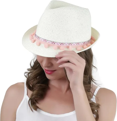 Vista 16 de ToBeInStyle Sombreros de verano para mujer