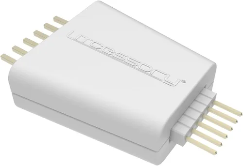 Vista 5 de Litcessory Adaptador de tira de luz V3 a V4 para Philips Hue Lightstrip Plus (paquete de 4, blanco)