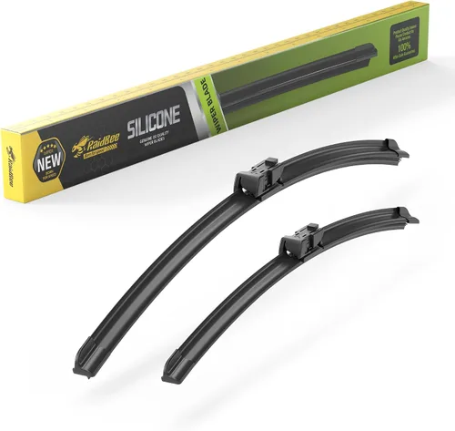 Vista 16 de Raidbee® Limpiaparabrisas de repuesto de 13 + 13 pulgadas para Jeep Wrangler 1999-2006 para todas las estaciones, calidad de equipo original