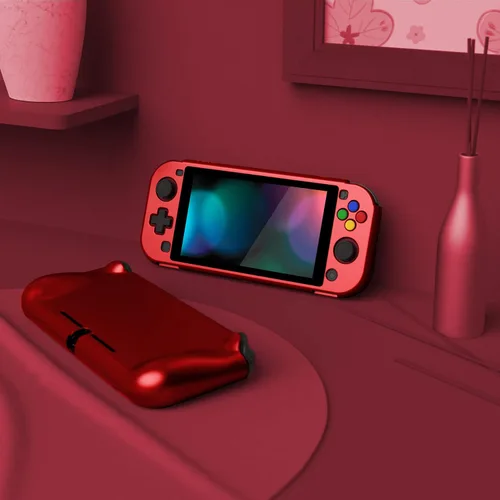 Vista 27 de PlayVital ZealProtect Protective Case for Nintendo Switch Lite, Ergomomic Grip Hard Cover - Durable Shock-absorbent Shock-Absorption Anti-Scratch