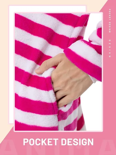 Vista 6 de QSTYLE Adult Animal Onesie Halloween Costume,One Piece Cosplay Suit for Women and Men