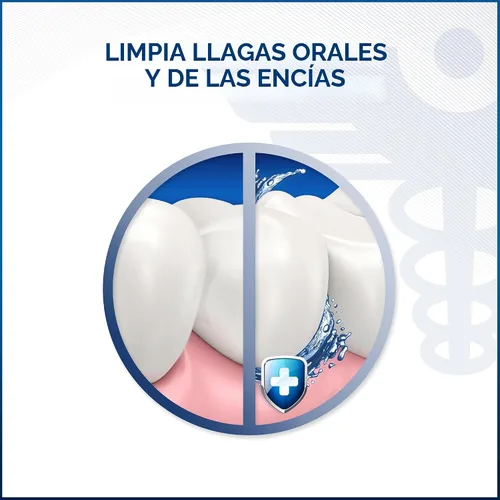 Vista 6 de Oral-B Enjuague bucal para dolores bucales, cuidado especial, enjuague bucal con peróxido de hidrógeno, 16 onzas líquidas, enjuague bucal sin alcohol