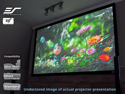 Vista 8 de Pantalla de proyección de marco fijo CineWhite, SableFrame 2 CineWhite UHD-B