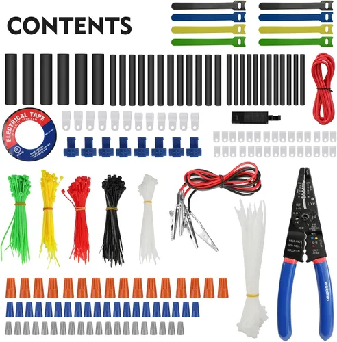 Vista 2 de WORKPRO Kit de herramientas de prensado con conectores de alambre