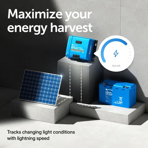 Vista 4 de Victron Energy SmartSolar MPPT Tr VE. Puede 150 V 85 amperios 12/24/36/48 voltios controlador de carga solar (Bluetooth)