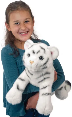 Vista 2 de Douglas Zahara White Tiger Cub - Peluche de peluche