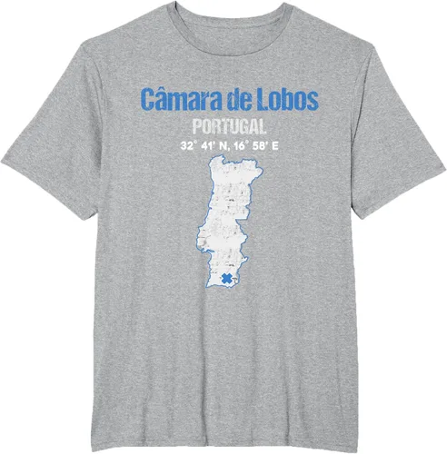 Vista 37 de Camiseta Câmara de Lobos Portugal City