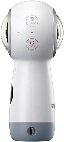 Vista 3 de Samsung Gear 360 (edición 2017) Cámara real 360° 4K VR (versión de EE. UU. con garantía)