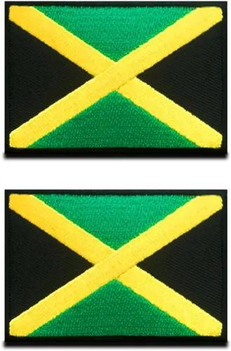 Vista 10 de 2 parches bordados con la bandera de República Dominicana, uniforme militar nacional dominicano, emblema para coser con plancha, 3.5 x 2.5 pulgadas
