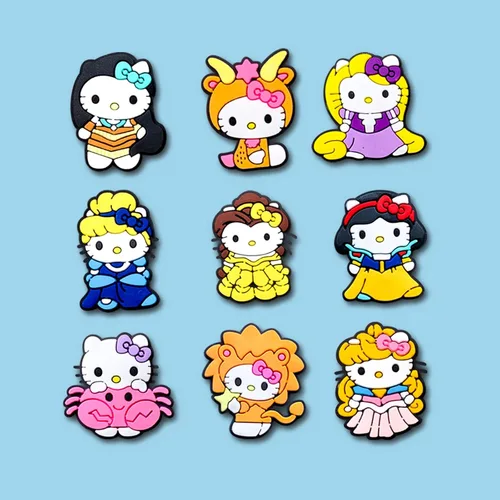 Vista 7 de 35 50 dijes de decoración de zapatos de dibujos animados para zuecos, accesorios de dibujos animados para adolescentes, niños y niñas, recuerdos