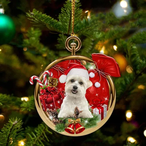 Vista 6 de Nazenti Adorno personalizado de bola de Navidad de pastor australiano – Adorno de perro personalizado para amantes de las mascotas, colgante
