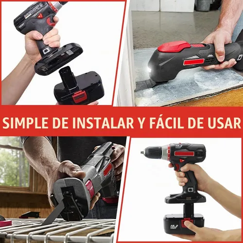Vista 5 de 【1 paquete actualizado de 4.5 Ah】Repuesto C3 para baterías Craftsman