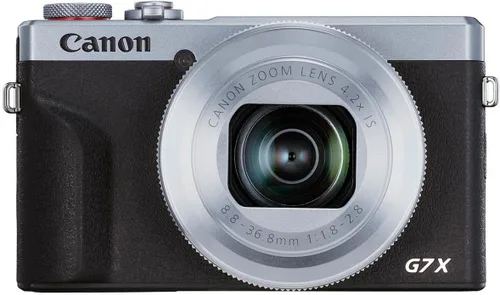 Vista 6 de Canon PowerShot G7 X Mark III - Cámara digital (plateado) con tarjeta de memoria de 64 GB, trípode flexible de 12 pulgadas, lector de tarjetas