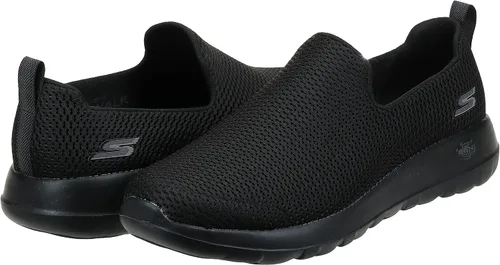 Vista 7 de Skechers Go Max-Athletic Tenis para caminar para hombre, de malla de aire y sin cordones