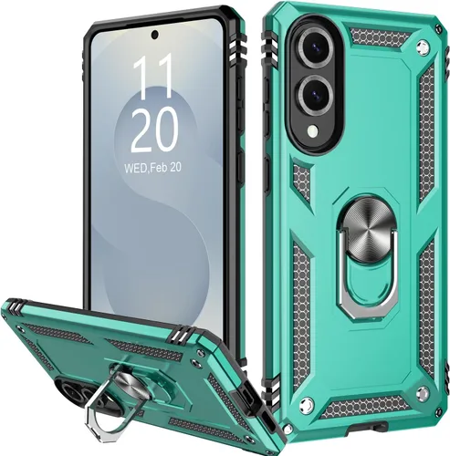 Vista 23 de IKAZZ Funda para Galaxy S21, Grado Militar Resistente a Golpes de Servicio Pesado Cubierta Protectora para Teléfono Pasa Prueba de Caída de 16 pies