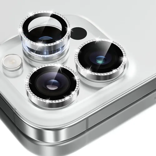 Vista 51 de GolbinBox Protector de lente de cámara para iPhone 13 Pro/13 Pro Max, ajuste invisible 1:1, vidrio templado 9H, funda individual de metal ultra HD