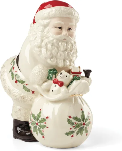 Vista 11 de Lenox 886160 - Plato de dulces de trineo navideño, 1.40 libras, rojo y verde