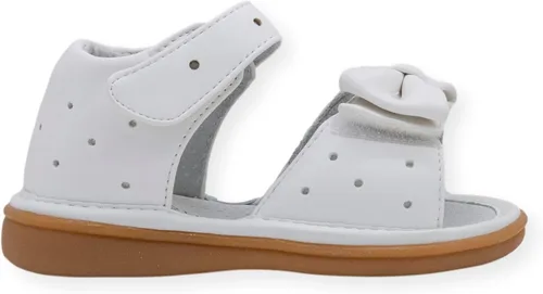 Vista 2 de Wee Squeak Sandalias chirriantes para niños pequeños con chirriador extraíble en estilos y colores divertidos para niños y niñas