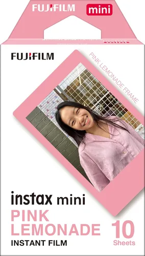 Vista 7 de Fujifilm instax Mini Stone Gray película con 10 fotos Gris