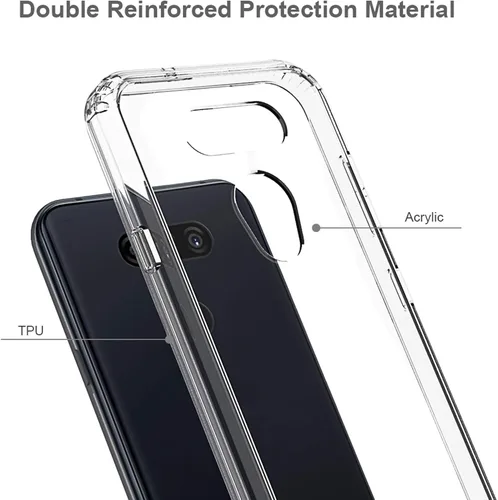 Vista 3 de Compatible con LG Aristo 5, funda transparente impresa, a prueba de golpes, arañazos, compatible con LG Phoenix 5/Fortune 3/Tribute Monarch/Risio 4