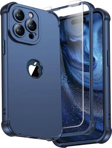 Vista 82 de ORETECH Funda para iPhone 11, con [2 protectores de pantalla de vidrio templado] [prueba de caídas de grado militar de 10 pies]