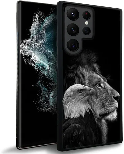 Vista 11 de Funda compatible con Samsung Galaxy S23 Ultra, fundas de teléfono de fútbol americano para hombres y mujeres, goma de silicona suave completa