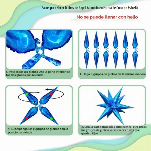 Vista 6 de Globos de fútbol, balón de fútbol, explosión, estrella, globos de papel de aluminio, decoraciones de fiesta de fútbol, decoraciones de fiesta