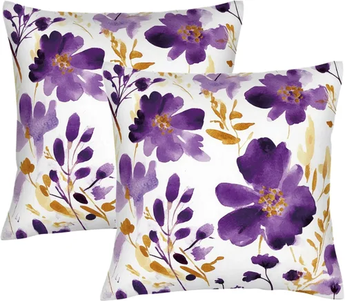 Vista 18 de Fundas de Almohada Decorativas de Rayas Blancas y Negras 18x18 pulgadas, Juego de 2, Patrón Moderno de Lino Arte Abstracto Estilo Boho, Fundas
