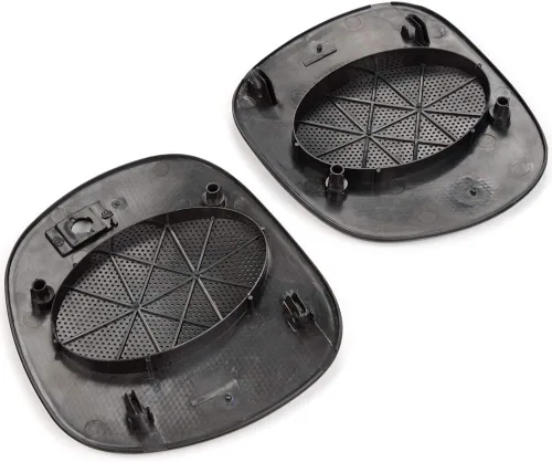 Vista 6 de PIT66 Cubierta de parrilla para altavoz frontal compatible con Chevy Blazer 98-05/98-05 GMC Jimmy rejilla negra