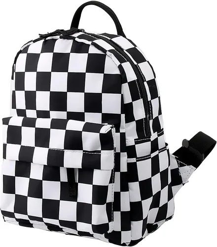 Vista 3 de Deanfun Mini mochila para niñas, bolsa escolar de impresión, bolso impermeable de moda (8)