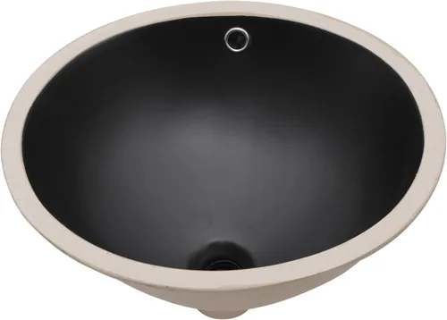 Vista 31 de Lordear Fregadero de baño de 18 x 12 pulgadas para empotrar bajo encimera, fregaderos de tocador rectangulares de cerámica de porcelana blanca pura
