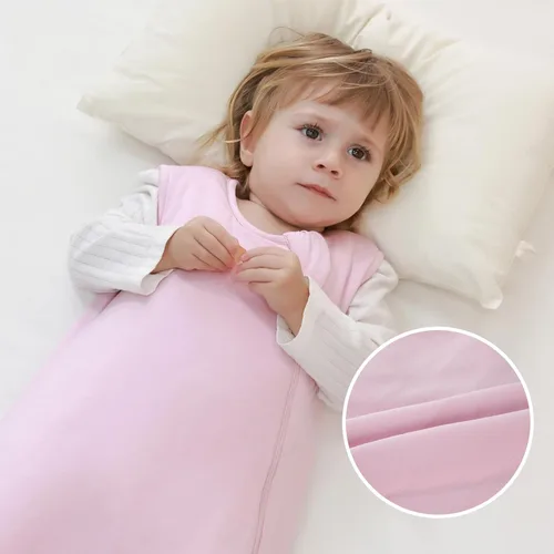 Vista 6 de Mosebears - Saco de dormir unisex de rayón hecho de bambú con cremallera de 2 direcciones, saco de dormir de invierno para bebé de 2.5 tog
