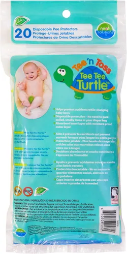 Vista 11 de Neat Solutions Tee N Toss Turtle, Multi, Talla única, 20 unidades, 0+ Meses