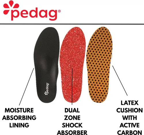 Vista 4 de Pedag Fascitis plantar Fabricado en Alemania Plantillas ortopédicas con soporte de arco para hombres y mujeres Insertos de zapatos moldeables