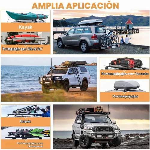 Vista 7 de Barras transversales para portaequipajes FINDAUTO para Nissan Pathfinder