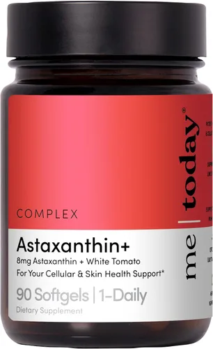 Vista 7 de me today Complejo Astaxantina+suplemento de 8 mg - Potentes cápsulas blandas de apoyo antioxidante - Complejo natural de salud de la piel