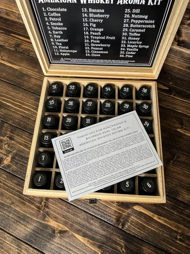 Vista 4 de Bourbon Real Talk Kit de aroma de whisky americano