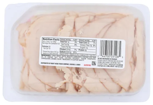 Vista 2 de Oscar Mayer Deli Fresh, Oven Roasted Turkey Breast, 16 oz Family Pack