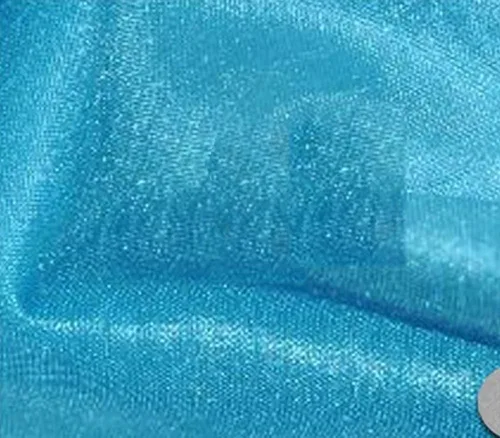 Vista 20 de Tela de satén Shantung sólida de 60 pulgadas de ancho vendido por yarda (verde manzana)