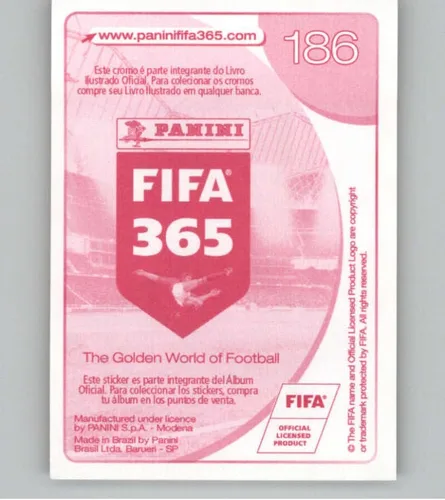 Vista 2 de Pegatinas Panini FIFA 365 2016-17 Central/Sudamérica #186 Pablo Pérez Boca Juniors - Adhesivo oficial de álbum de fútbol en estado crudo (NM o mejor)